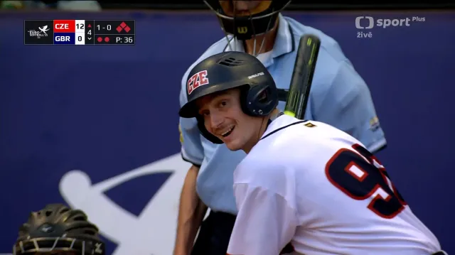 Klasův grandslam na softbalovém ME proti Velké Británii