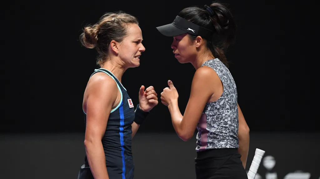 Barbora Strýcová se Sie Šu-wej