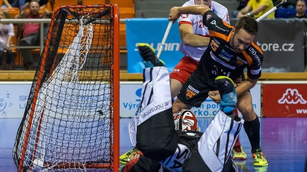 Florbalové utkání