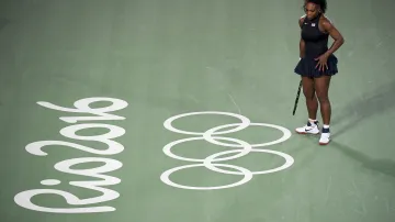 Serena Williamsová po vyřazení z olympijského turnaje