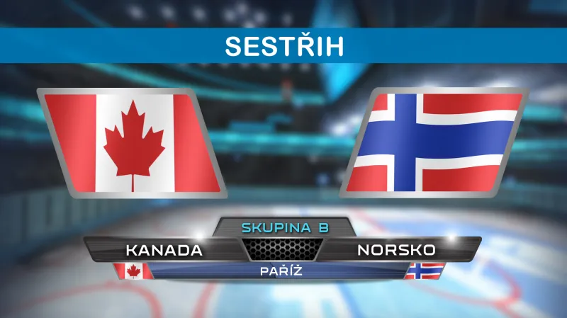 Sestřih utkání Kanada - Norsko