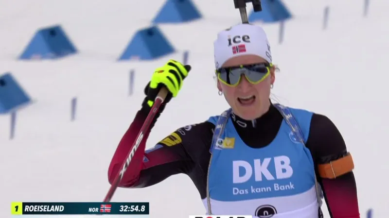 Sestřih stíhacího závodu biatlonistek na SP v Östersundu