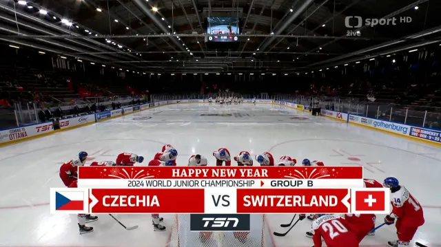 Sestřih utkání Česko 20 – Švýcarsko 20