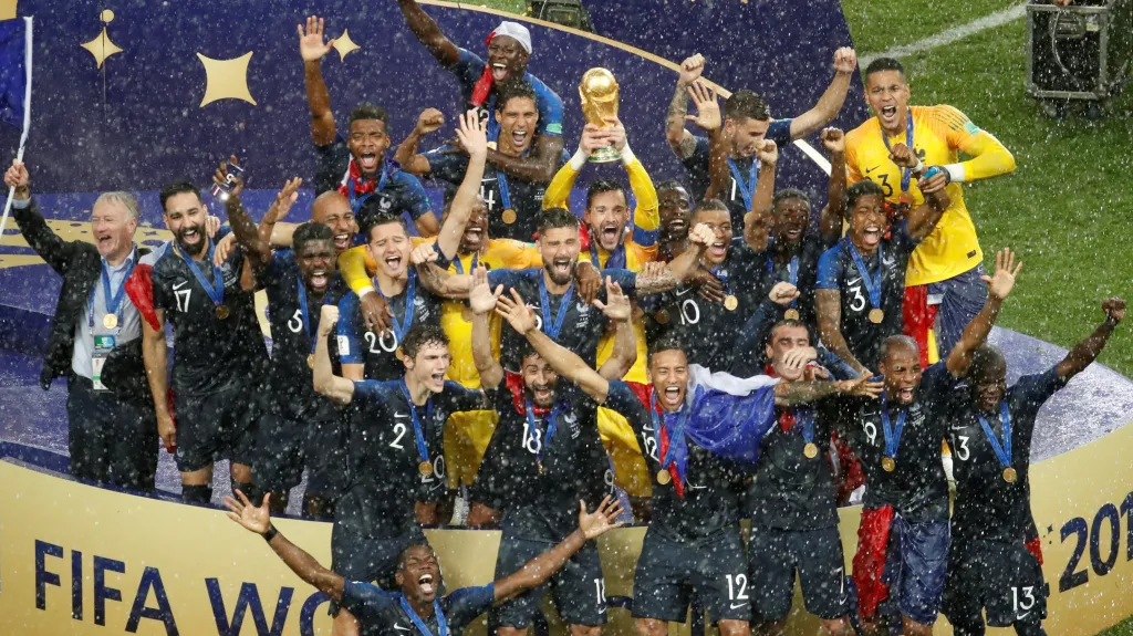 Francouzi se radují z titulu mistrů světa