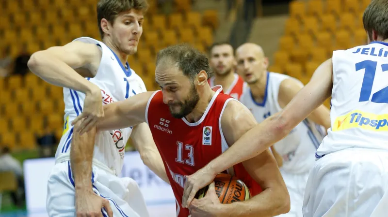 Jakub Kudláček (vlevo) v dresu reprezentace v roce 2013