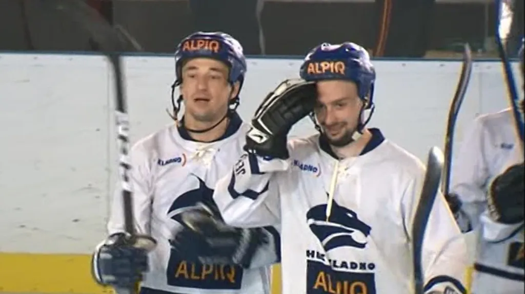 Sestřih hokejbalového utkání Kladno - Kert Park