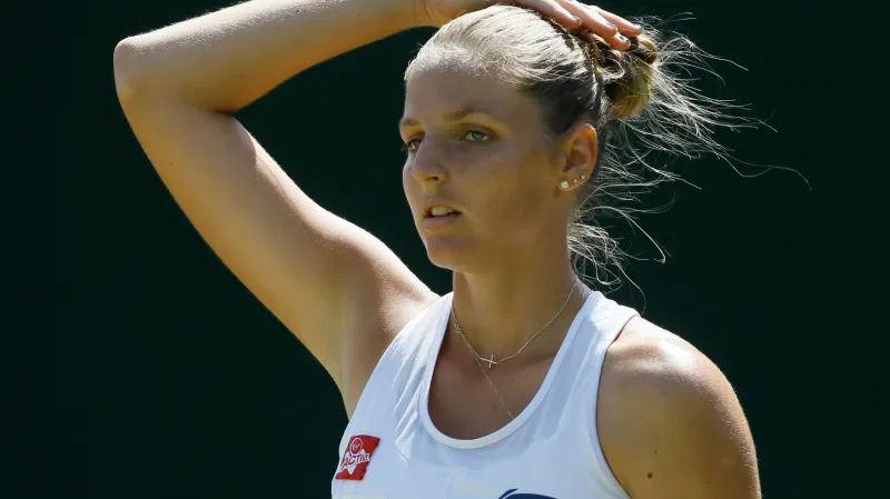 Kristýna Plíšková na Wimbledonu