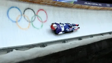 Třetí jízda skeletonistky Anny Fernstädtové