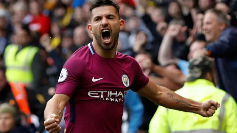 Radost Sergia Agüera z Manchesteru City