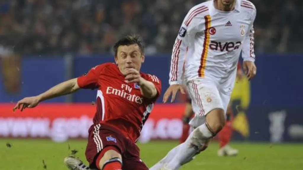 Utkání Hamburk - Galatasaray