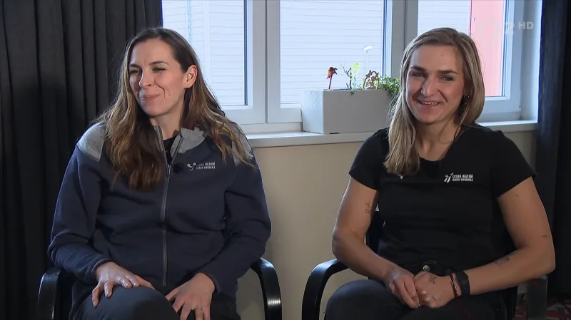 Iveta Korešová a Alena Stellnerová o pro ně speciálním dvojzápase s Ukrajinou