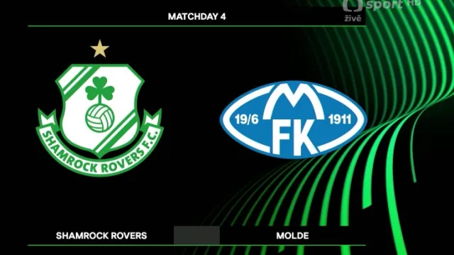 Sestřih utkání Shamrock Rovers - Molde