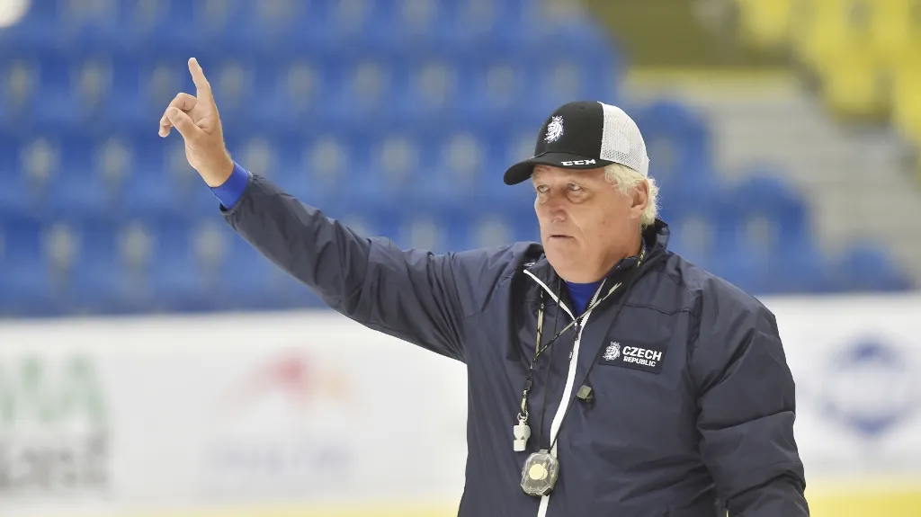 Reprezentační trenér Miloš Říha