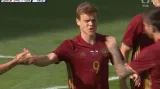 Gól v utkání Rusko - Česko: Kokorin - 1:0 (6. min.)