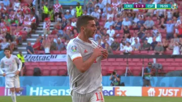 Gól v utkání Chorvatsko - Španělsko: Ferran Torres - 1:3 (77. min.)