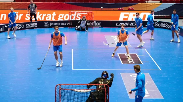 Florbalisté se chystají na Švýcary