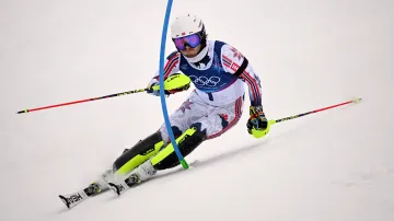 Nejrychlejší první kolo slalomu zajel Atle Lie McGrath