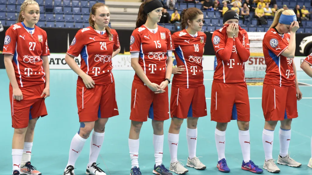 České florbalistky na MS