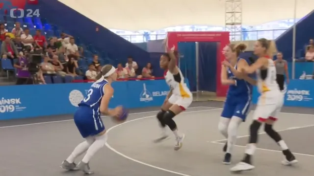 Basketbalistky 3x3 postoupily na Evropských hrách do čtvrtfinále