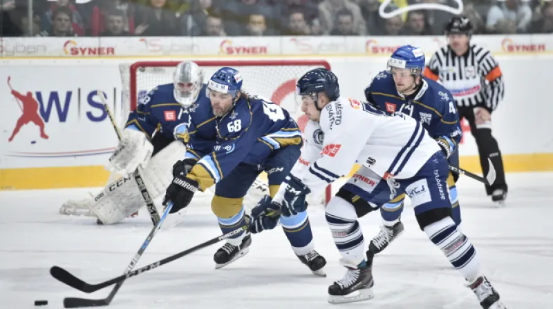 Jágr ozdobil návrat do kladenského dresu třemi přihrávkami