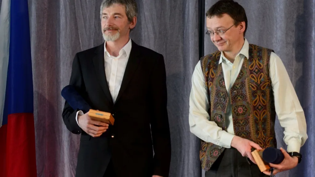 Horolezci Antonín Bělík (vpravo) a Vít Auermüller