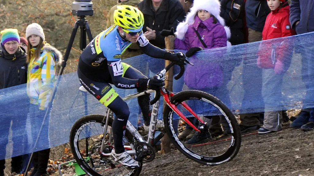 Cyklokrosař Vojtěch Nipl