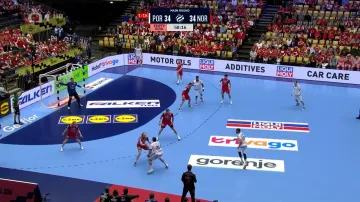 Sestřih utkání ME házenkářů Portugalsko – Norsko