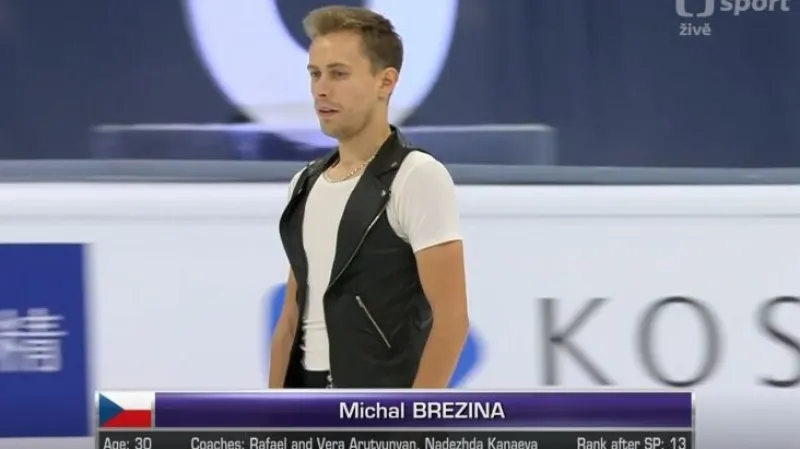 Volná jízda Michala Březiny