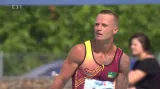 Veleba na mistrovství ČR vyrovnal český rekord na 100 m