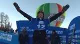 Finálové jízdy obřího slalomu SP snowboardingu v Carezze