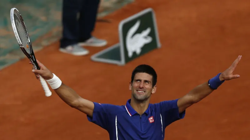 Novak Djokovič na French Open
