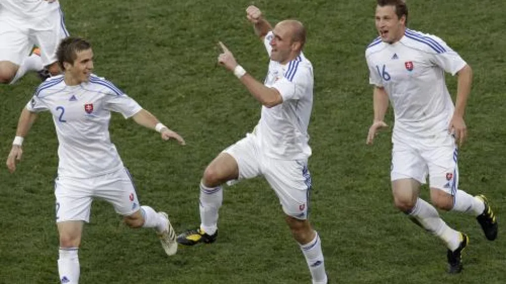 Radost slovenských fotbalistů