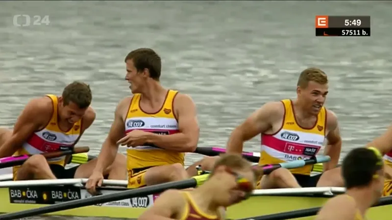 Primátorkám kralovala osmiveslice pražské Dukly