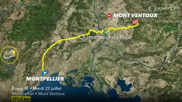 Představení 16. etapy Tour de France