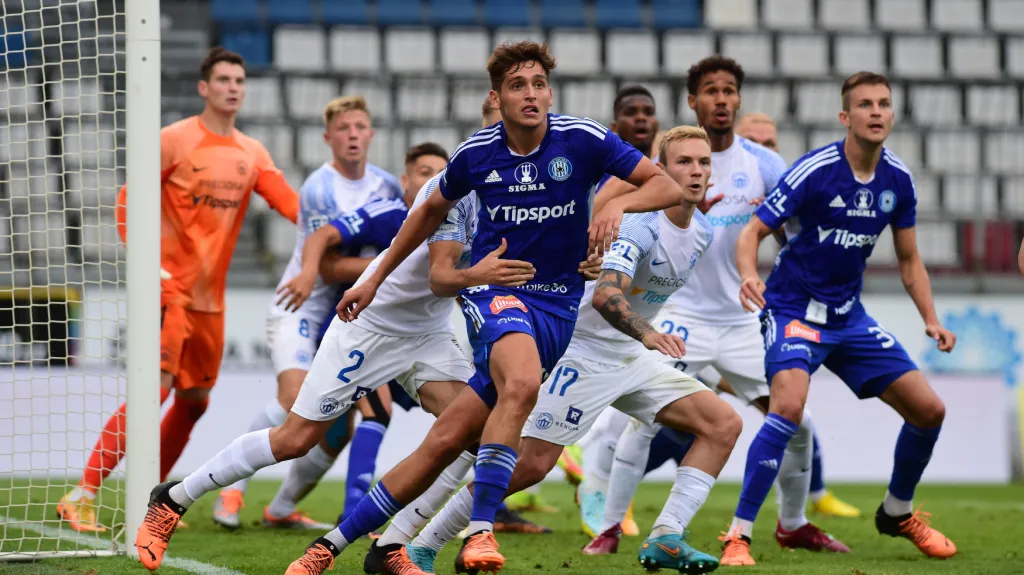 Utkání SK Sigma Olomouc - FC Slovan Liberec