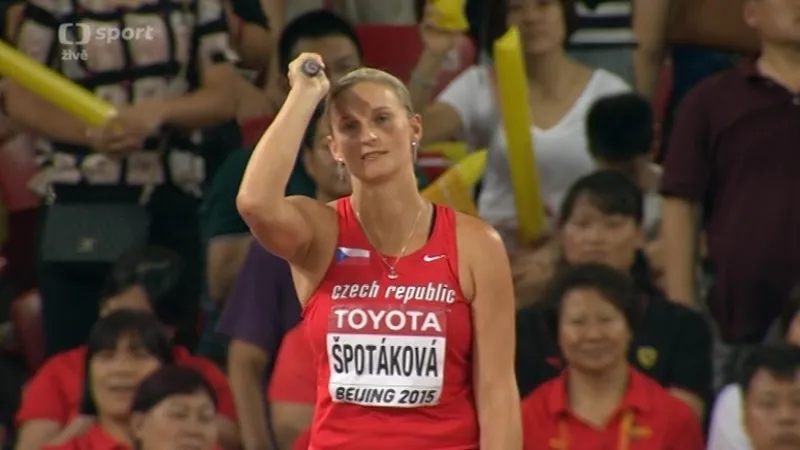 Špotáková: Před prvním hodem mě přepadla hrozná nervozita