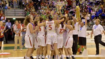 Češky byly nejlepším týmem na ME basketbalových kadetek