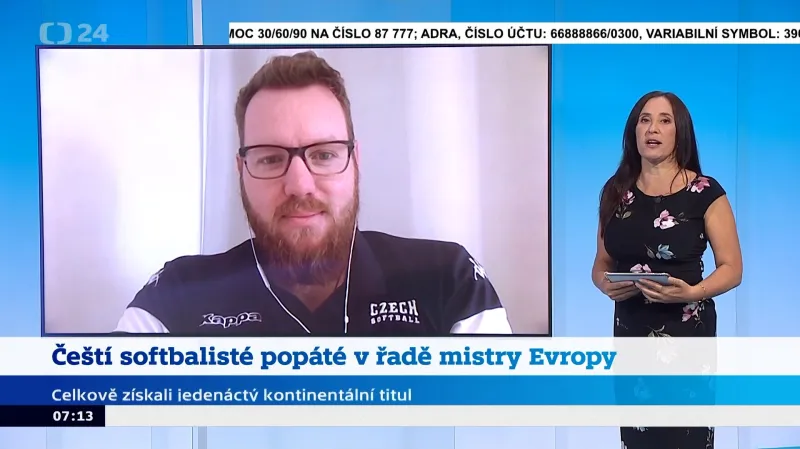 Korčák: Česká nejvyšší softbalová soutěž je nejlepší v Evropě