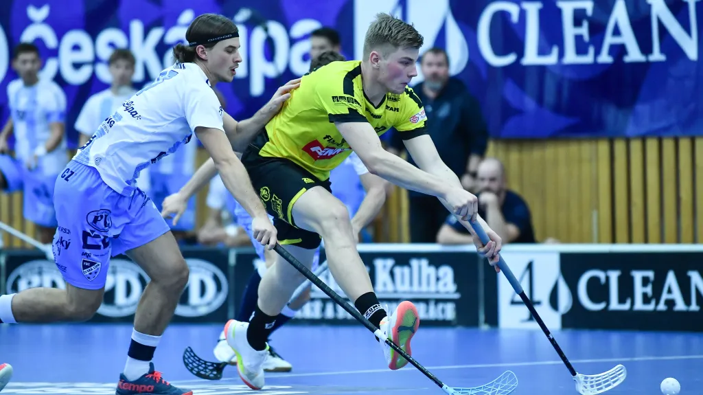 Florbalové utkání Česká Lípa – Královské Vinohrady