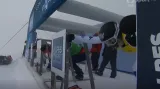 Čtvrtfinálová jízda Evy Adamczykové v Les Deux Alpes