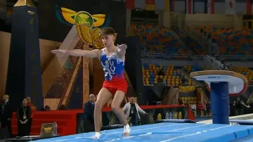 Gymnasta Daněk byl třetí na Světovém poháru v Káhiře