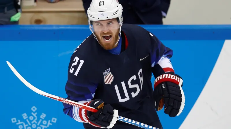 James Wisniewski na zimní olympiádě v Pchjongčchangu