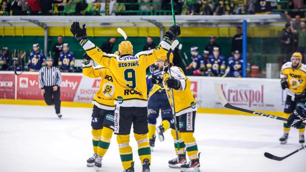 Radost hokejistů Vsetína