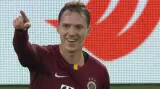 Gól v utkání Celtic - Sparta: Juliš – 0:2 (45. min.)