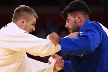 David Klammert v olympijském souboji