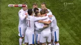 Gól v utkání Kazachstán - Česko: Dočkal - 0:1 (13. min.)