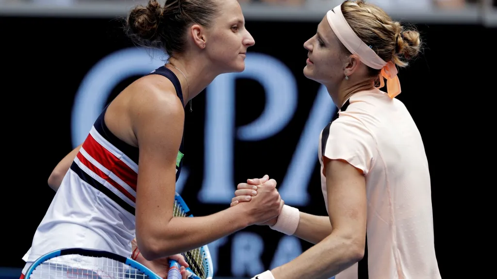 Karolína Plíšková a Lucie Šafářová