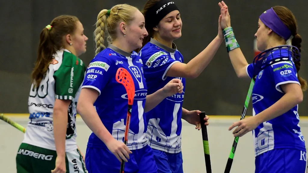 Radost florbalistek FBC Ostrava