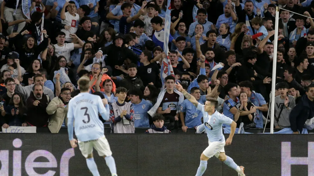 Radost fotbalistů Celty Vigo