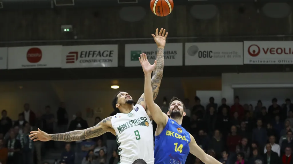 Utkání Opava - Nanterre